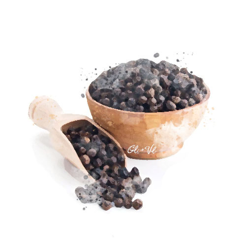 Madagascar Black Peppercorn infused olive oil